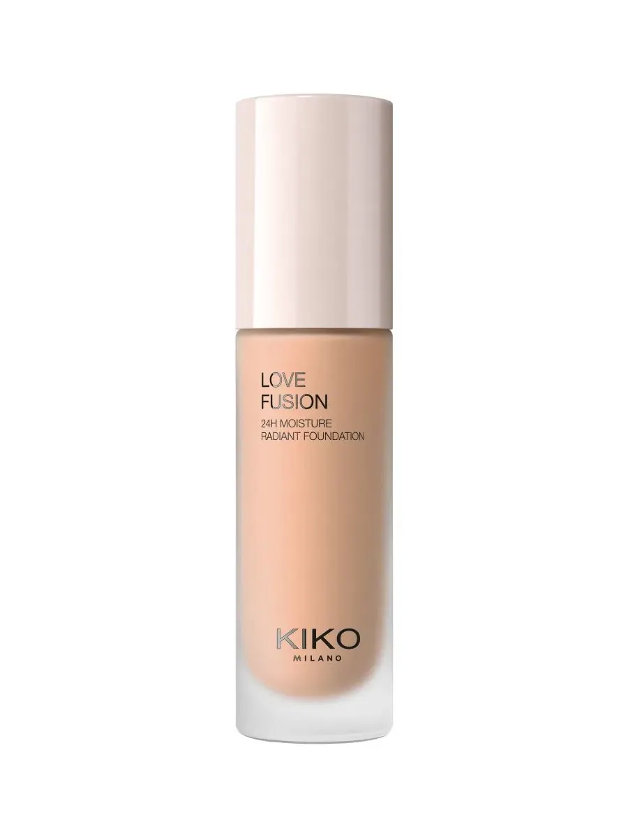 Тональный крем KIKO Milano Love Fusion 24-Hour Moisture Radiant Foundation, 30 мл, 6.5Wg — изображение 1 из 8