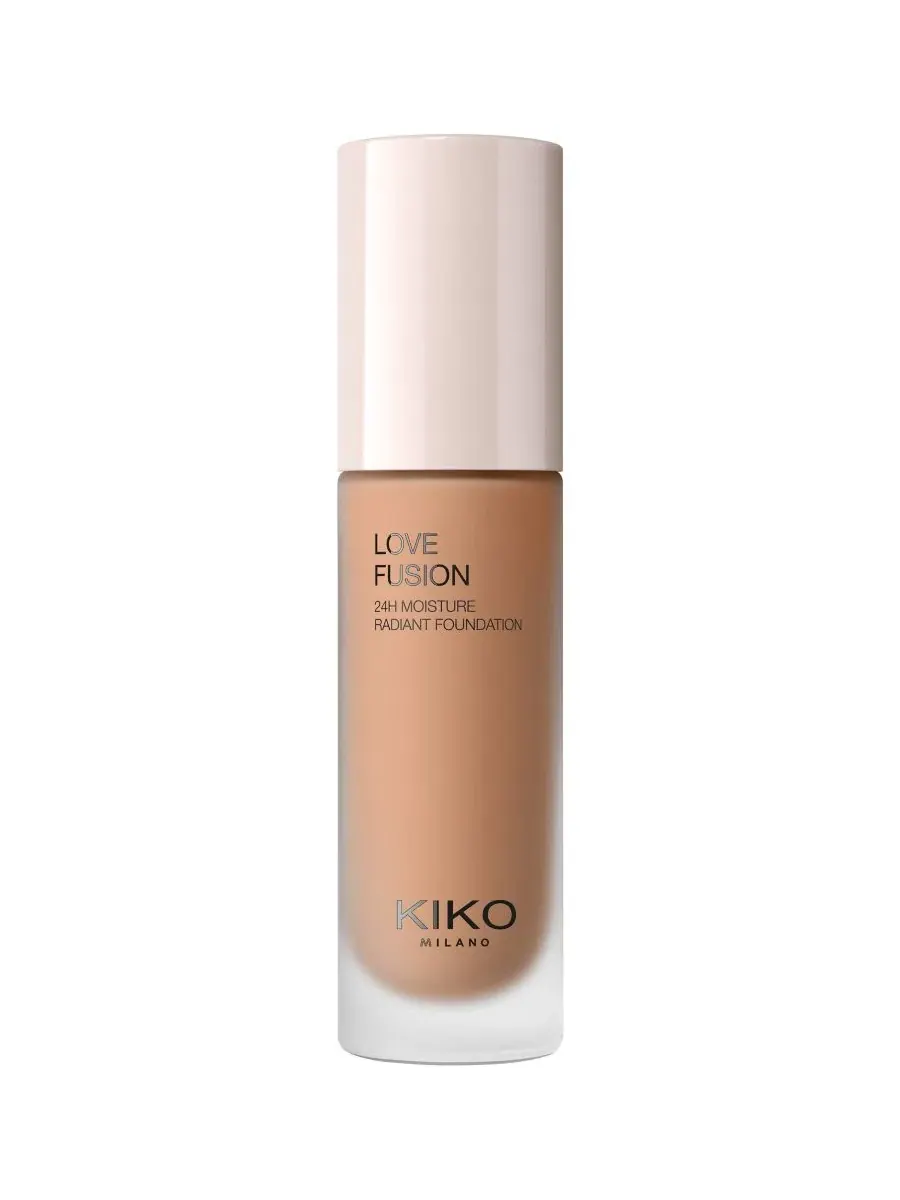 Тональный крем с эффектом сияния, 30 мл, Love Fusion 24-Hour Moisture Radiant Foundation KIKO — без цвета
