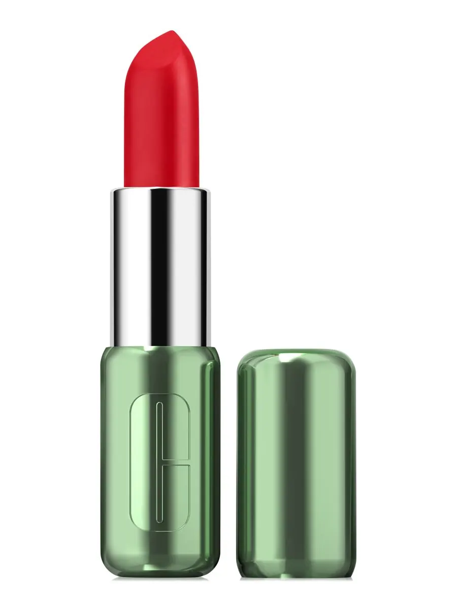 Помада Pop Longwear Matte Lipstick, 0,14 унции Clinique, цвет chili pop — изображение 1 из 10
