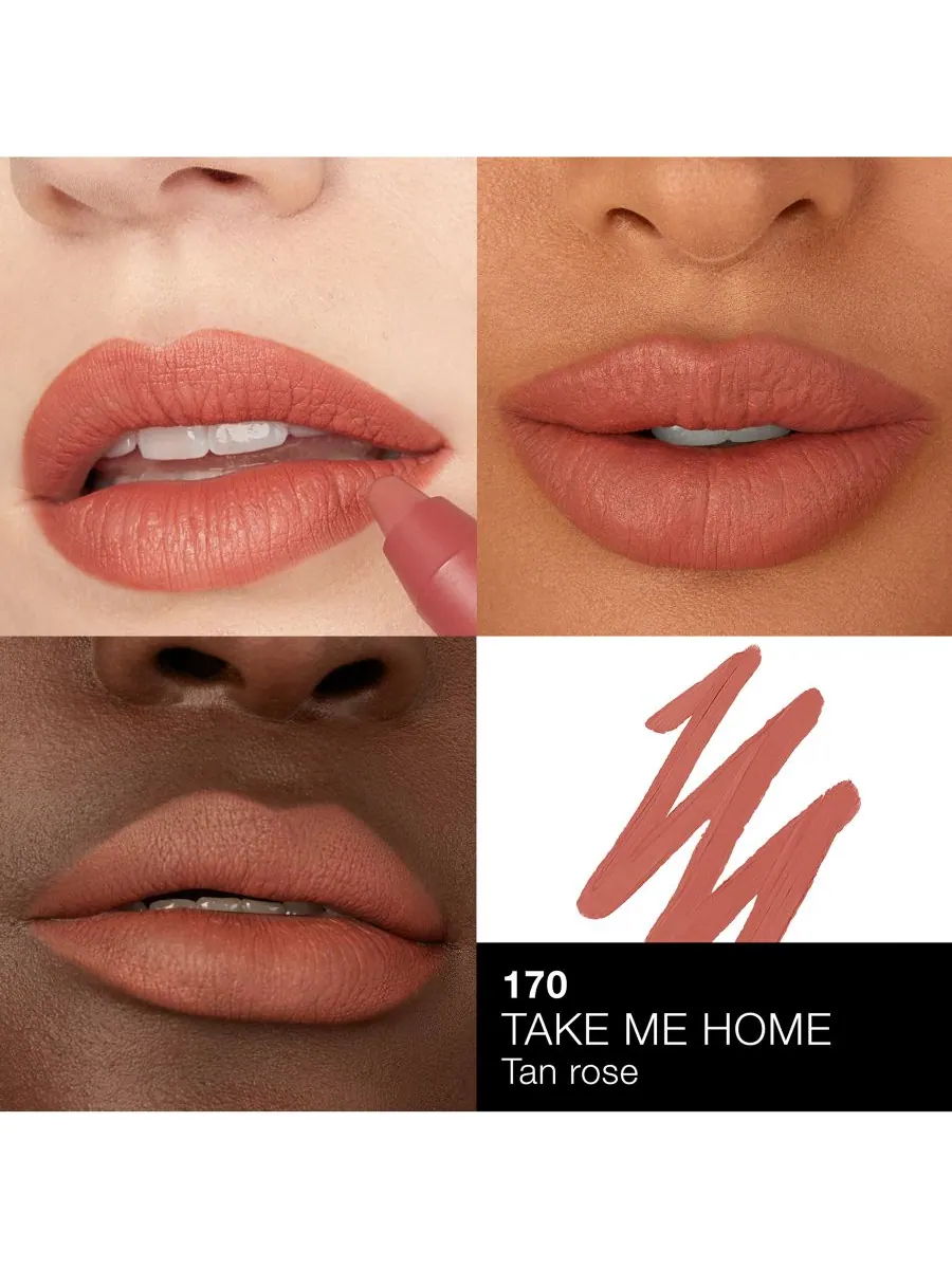 Карандаш для губ Powermatte High-Intensity NARS, цвет 170 take me home — изображение 2 из 10