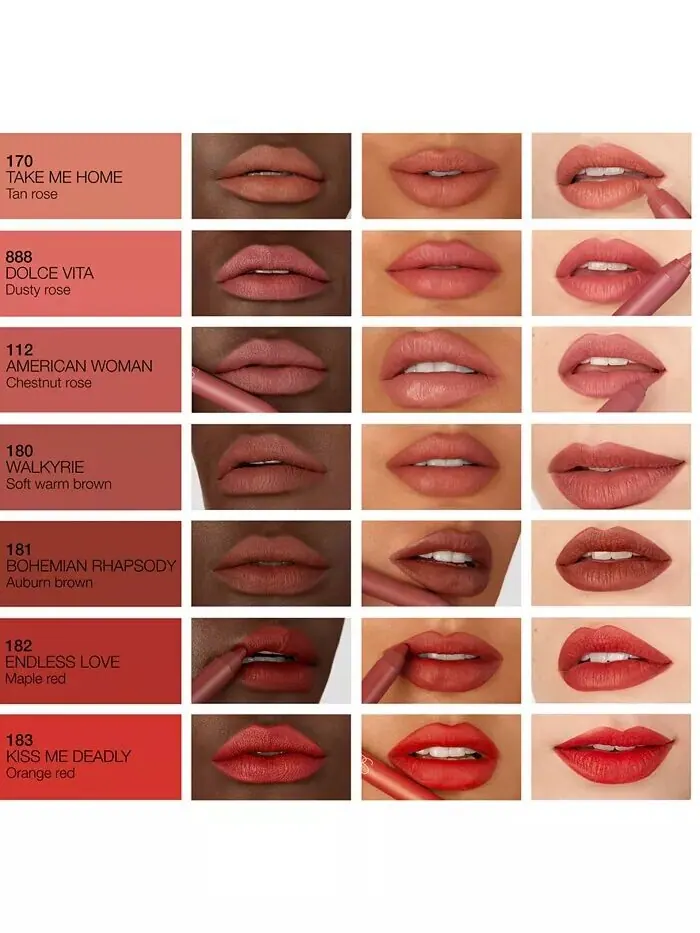 Карандаш для губ Powermatte высокой интенсивности Nars, цвет 182 Endless Love — изображение 7 из 12