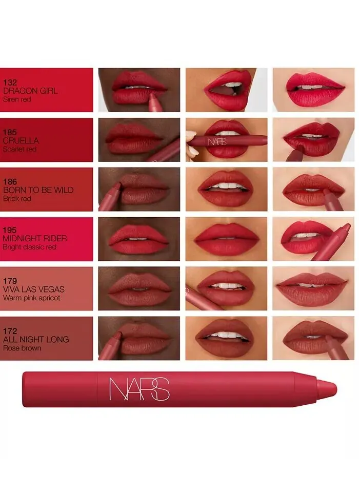 Карандаш для губ Powermatte высокой интенсивности Nars, цвет 182 Endless Love — изображение 8 из 12