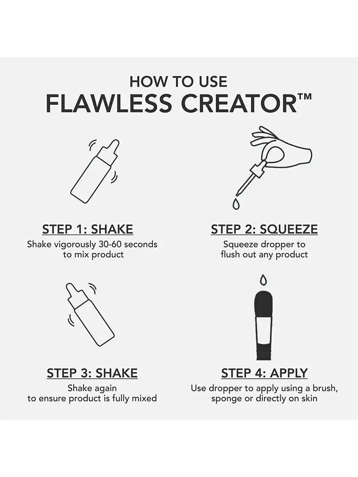 Многофункциональная жидкая основа Flawless Creator, 1 унция Dermablend, цвет 40N — изображение 9 из 10