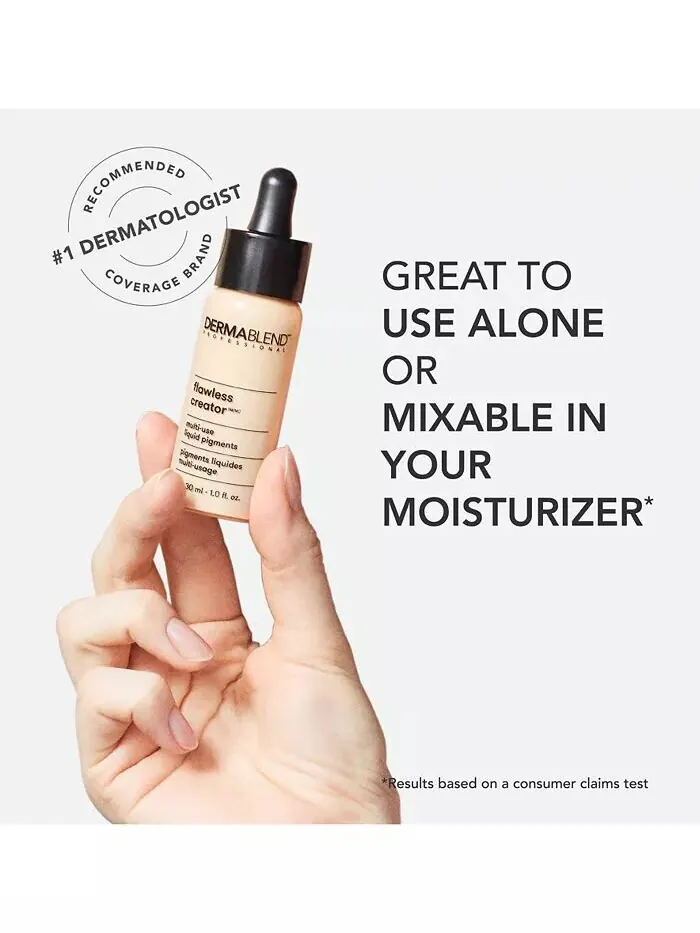 Многофункциональная жидкая основа Flawless Creator, 1 унция Dermablend, цвет 37W — изображение 10 из 10