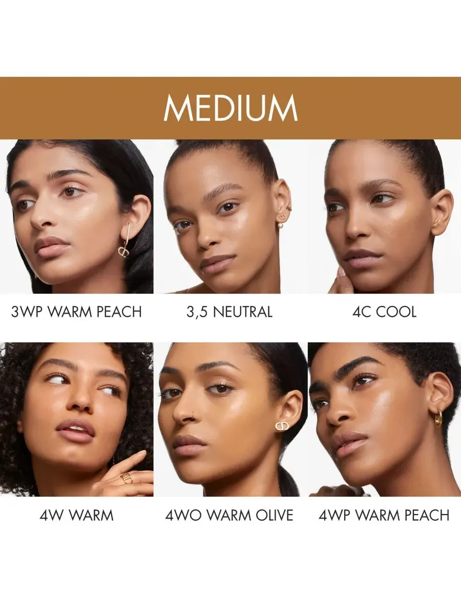 Тональный крем Forever Skin Glow, SPF 25 DIOR, 3 Warm Peach — изображение 10 из 10