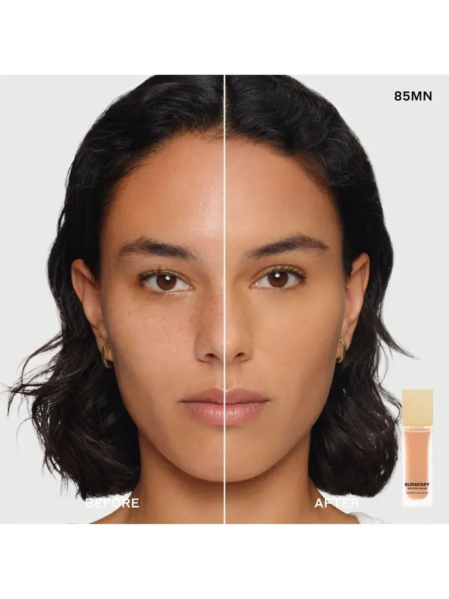 Тональный крем Beyond Wear Perfecting Matte Foundation, 1 унция Burberry, 85 Medium Neutral — изображение 3 из 10