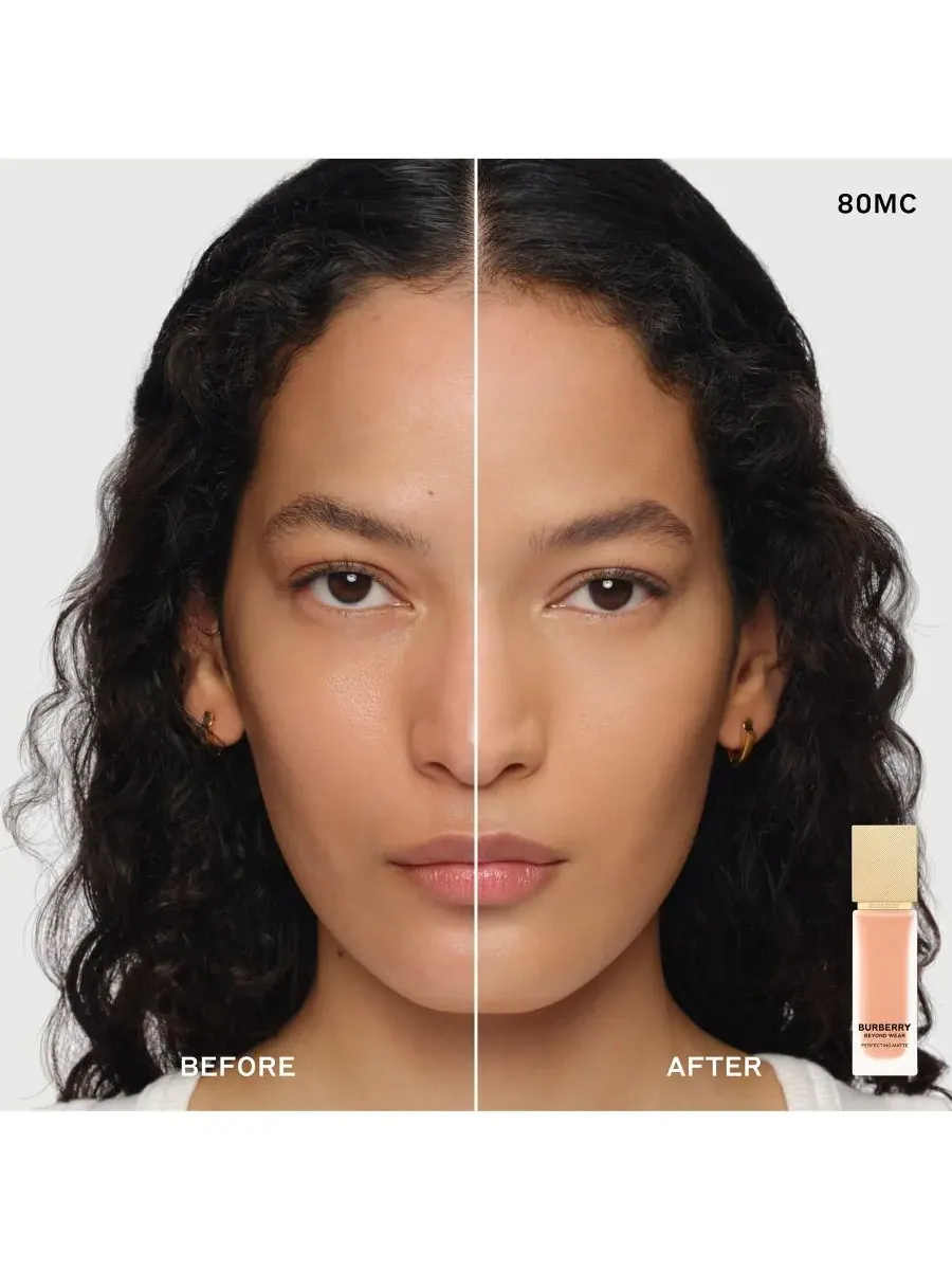 Тональный крем Beyond Wear Perfecting Matte Foundation, 1 унция Burberry, 80 Medium Cool — изображение 3 из 10