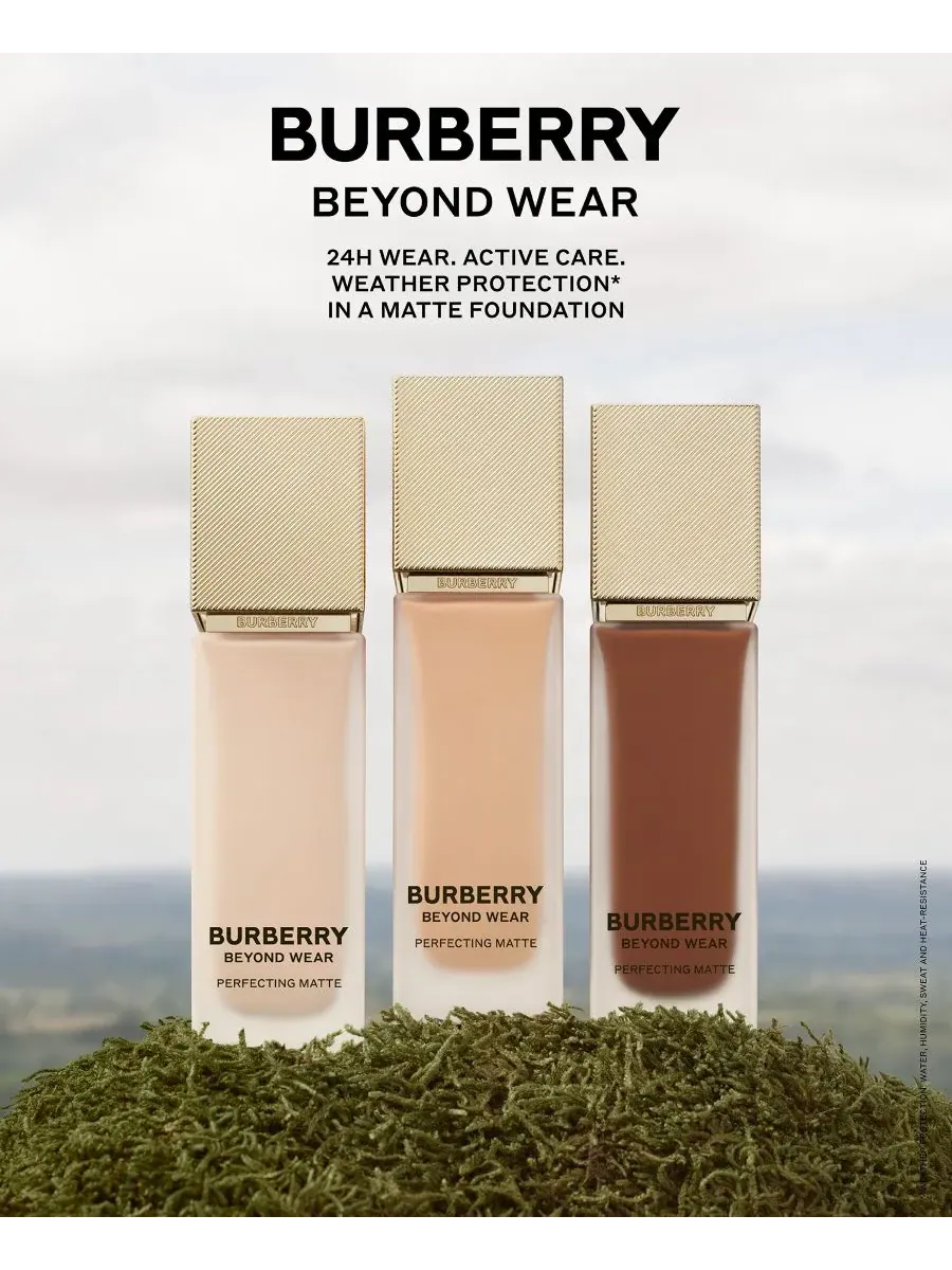 Тональный крем Beyond Wear Perfecting Matte Foundation, 1 унция Burberry, 80 Medium Warm — изображение 10 из 10