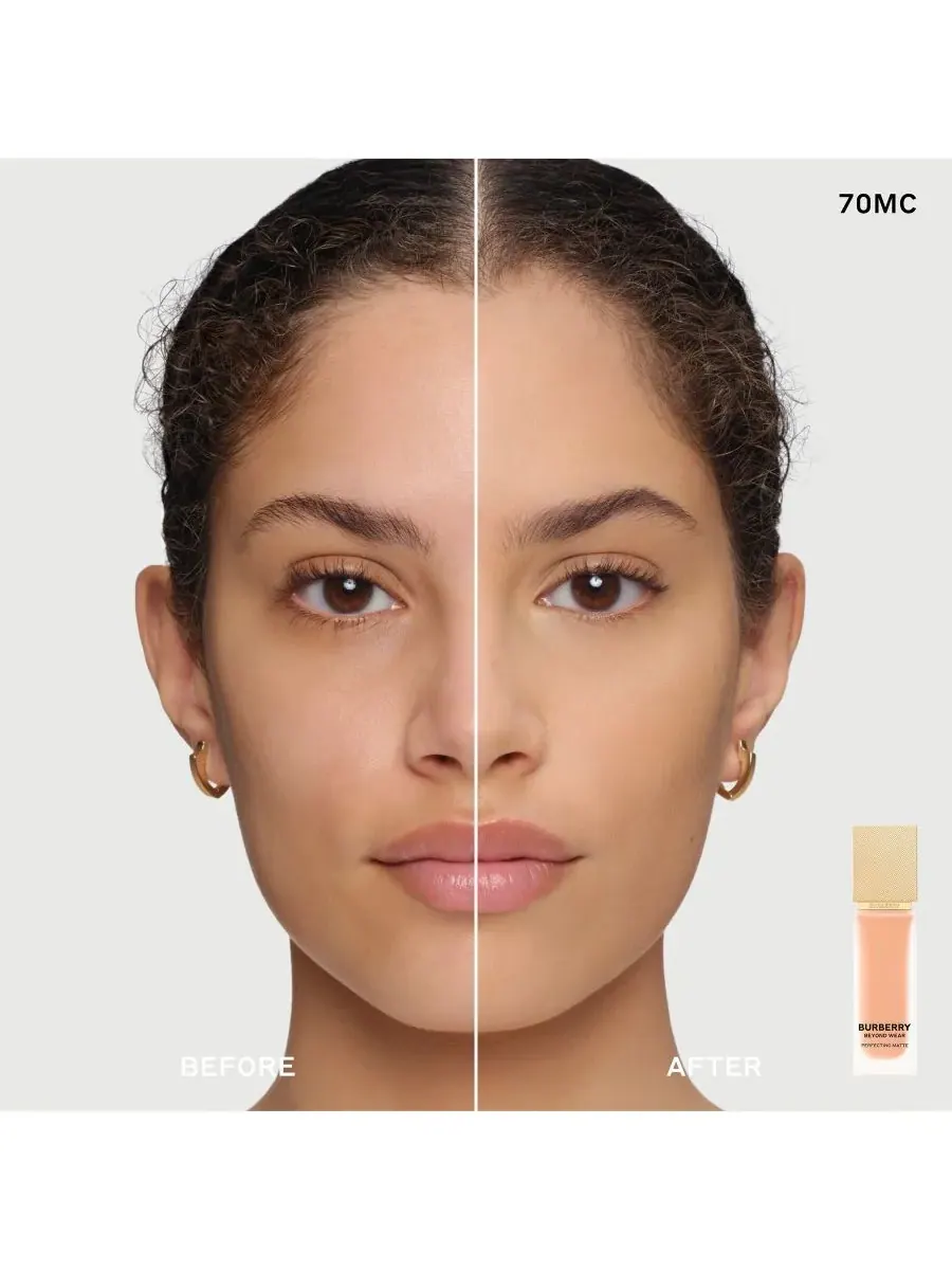 Тональный крем Beyond Wear Perfecting Matte Foundation, 1 унция Burberry, 70 Medium Cool — изображение 3 из 10