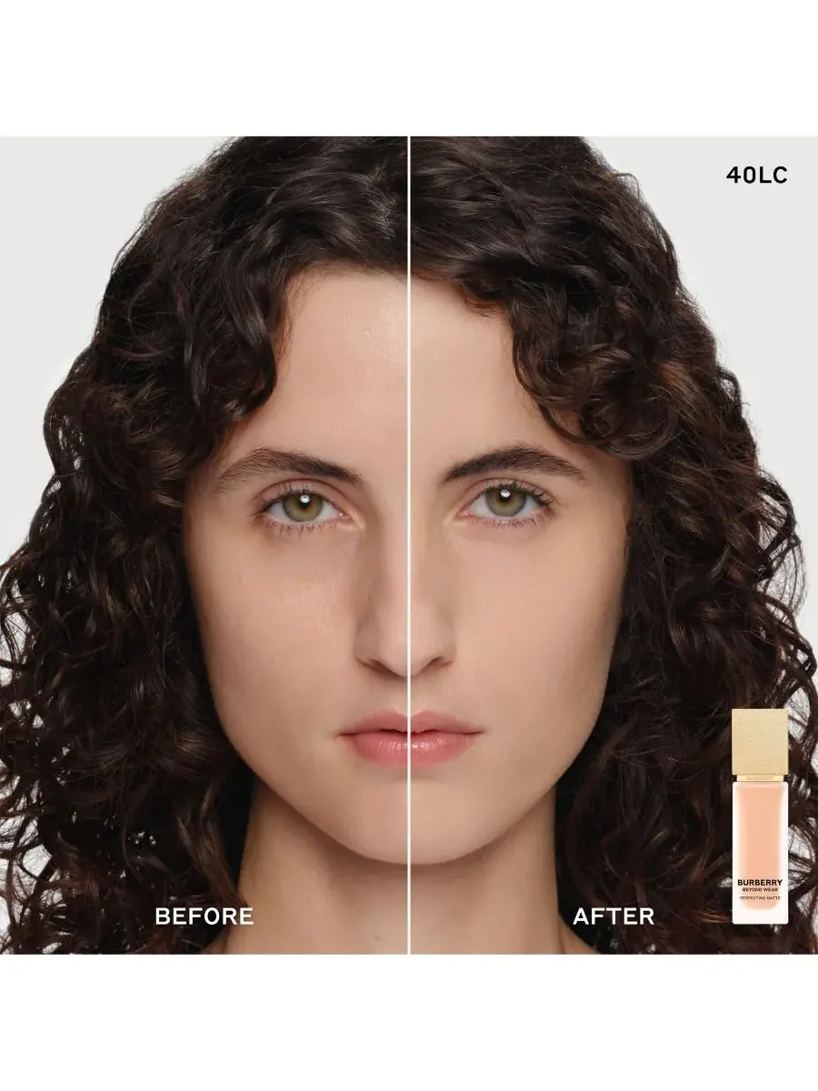 Тональный крем Beyond Wear Perfecting Matte Foundation, 1 унция Burberry, 40 светлый-cool — изображение 3 из 10