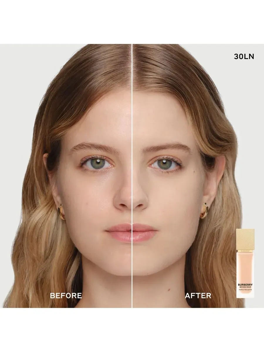 Тональный крем Beyond Wear Perfecting Matte Foundation, 1 унция Burberry, 30 светлый-neutral — изображение 3 из 10
