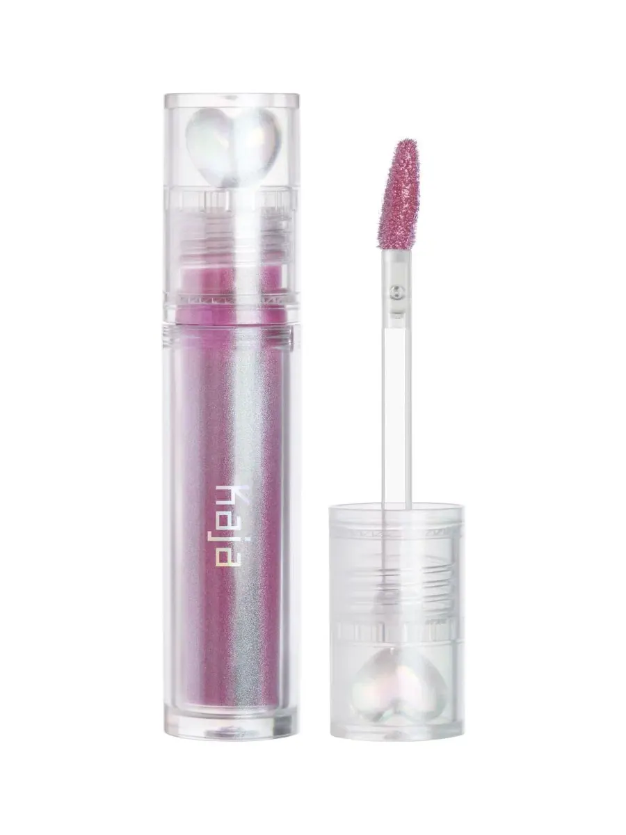 Увлажняющий и увеличивающий объем блеск для губ Juicy Glass, 4 г Kaja, blackberry mojito
