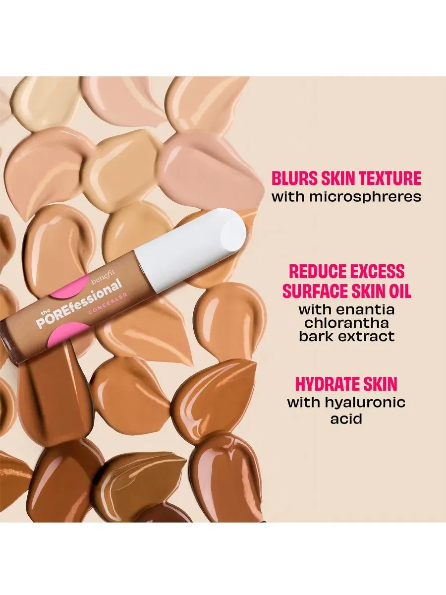 Консилер жидкий The POREfessional 24-Hour Blurring & Full-Coverage Natural Finish, 7 г Benefit — изображение 7 из 11