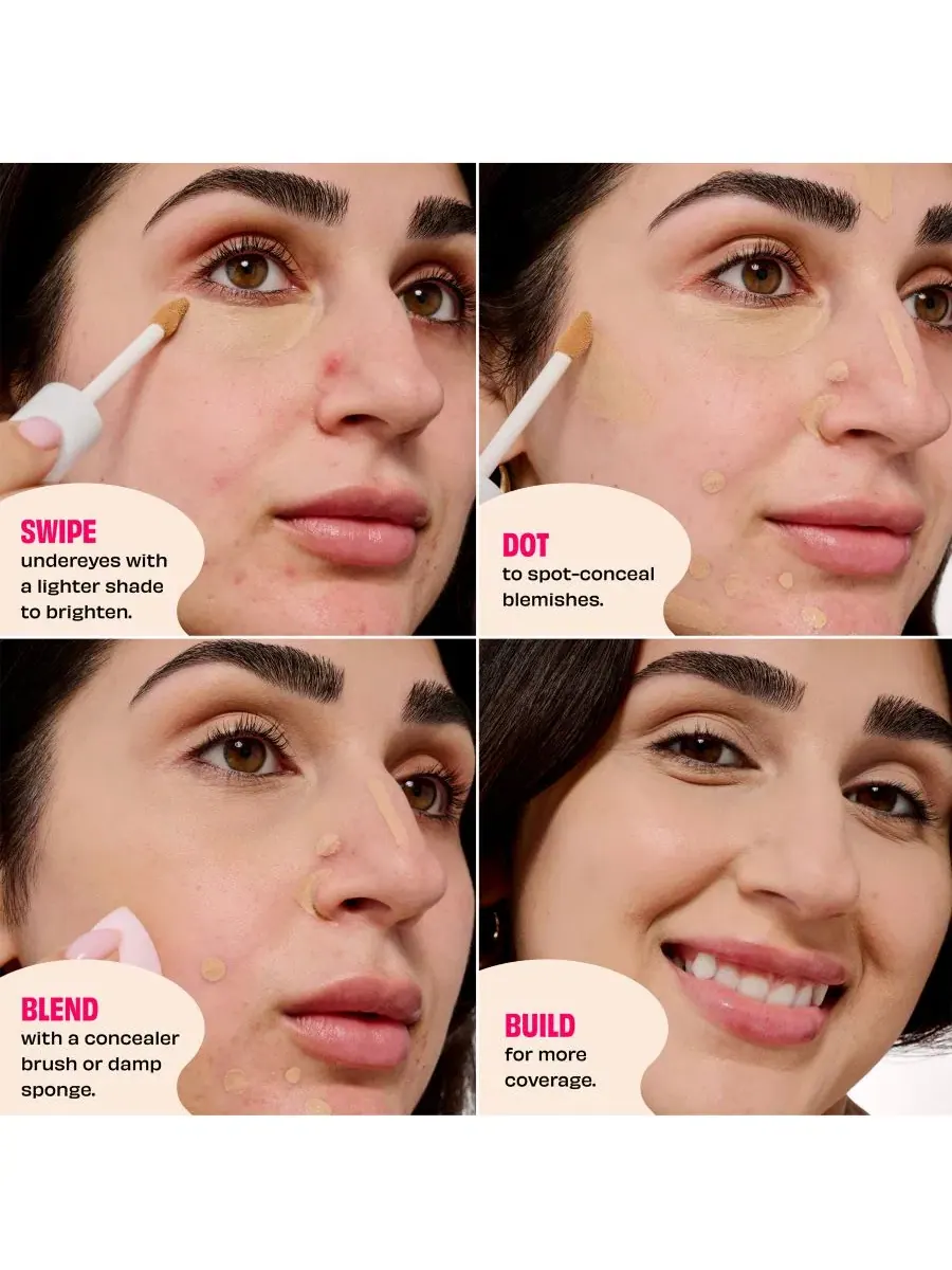 Консилер жидкий с кистью The POREfessional 24-Hour Blurring & Full-Coverage Natural Finish, 7 мл — изображение 9 из 11