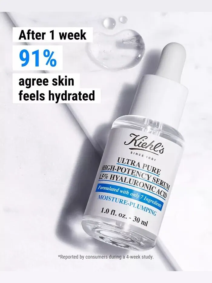Сыворотка Kiehl's — Ultra Pure Высокоэффективная с гиалуроновой кислотой , %, Since — изображение 7 из 8