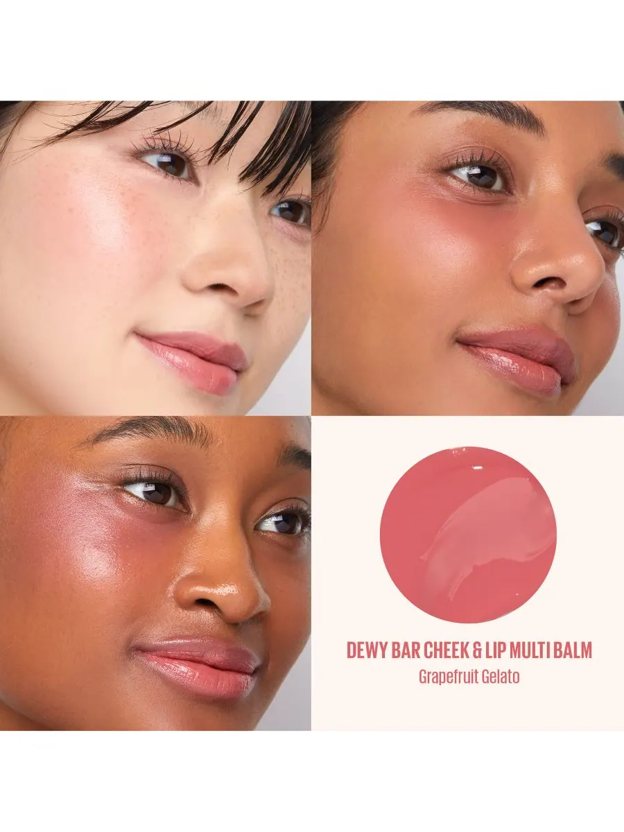 Румяна и бальзам для губ Dewy Bar Kaja, цвет grapefruit gelato — изображение 2 из 10