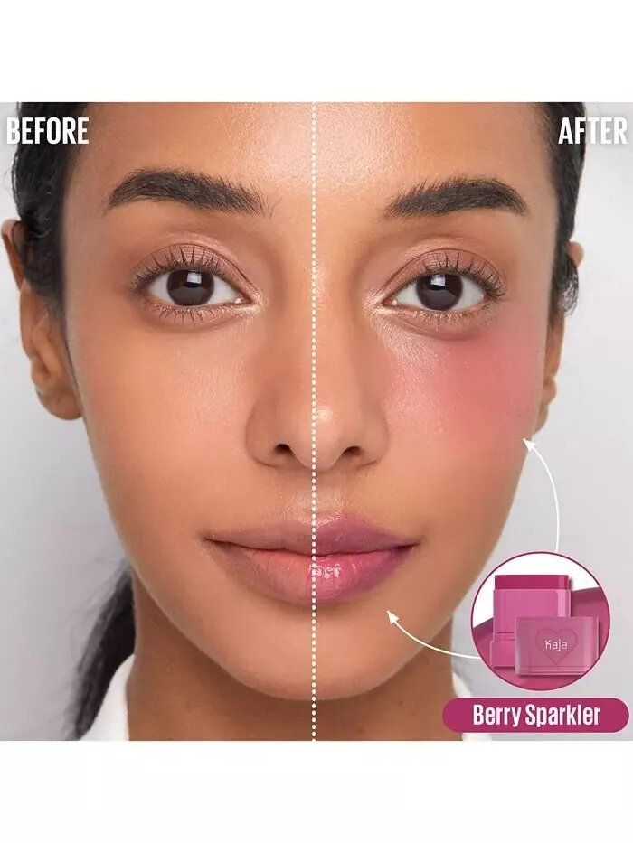 Румяна и бальзам для губ Dewy Bar Kaja, цвет STRAWBERRY SORBET — изображение 11 из 16