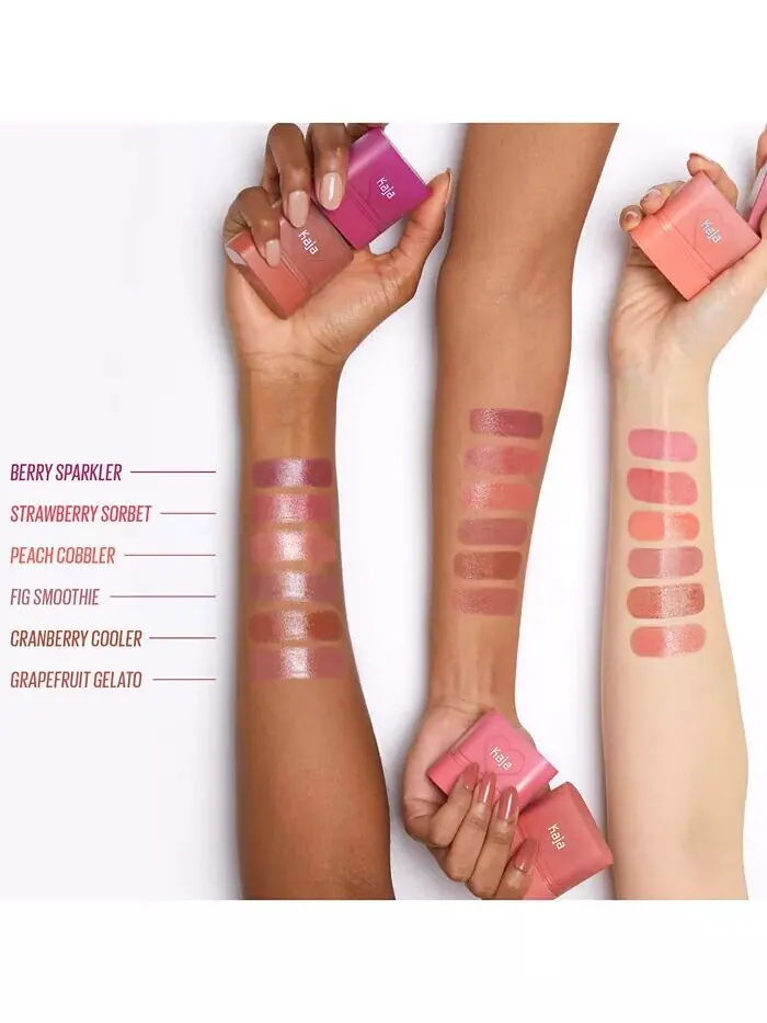 Румяна и бальзам для губ Dewy Bar Kaja, цвет STRAWBERRY SORBET — изображение 12 из 16