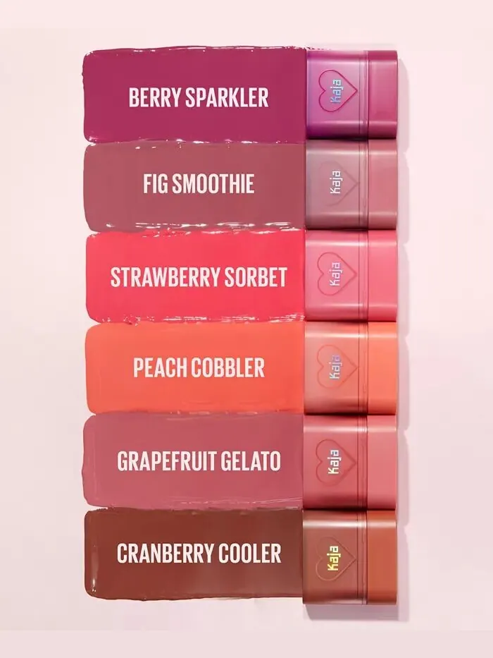 Румяна и бальзам для губ Dewy Bar Kaja, цвет STRAWBERRY SORBET — изображение 9 из 16