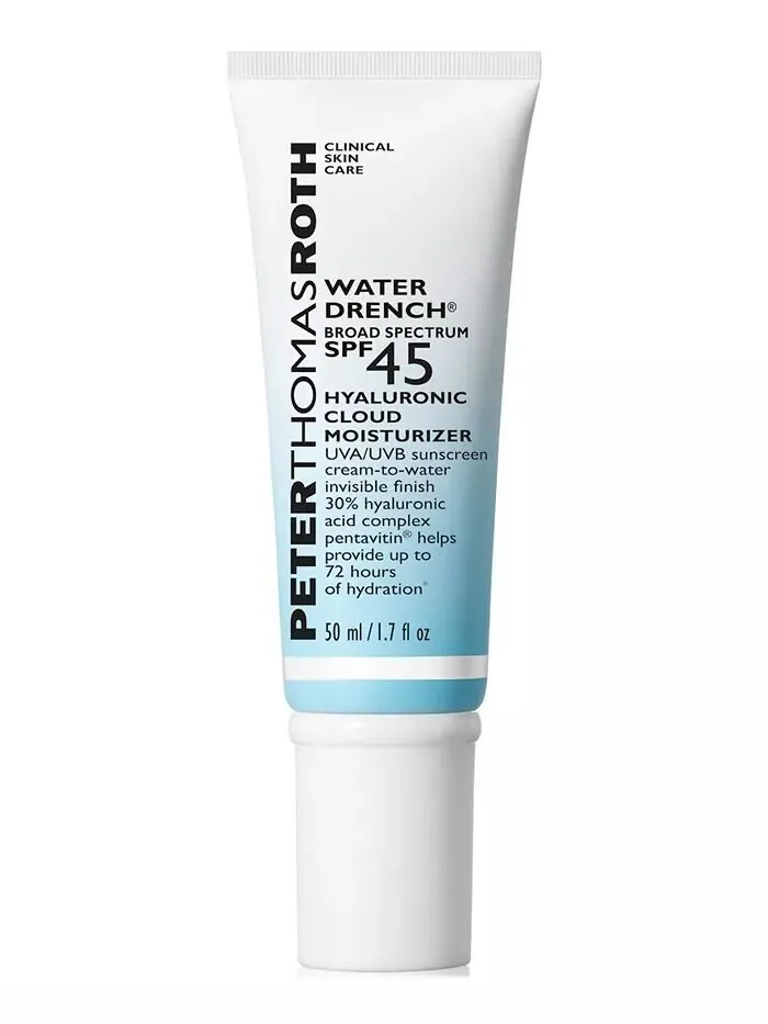 Water Drench Broad Spectrum SPF 45 Гиалуроновое увлажняющее солнцезащитное средство Cloud, 1,7