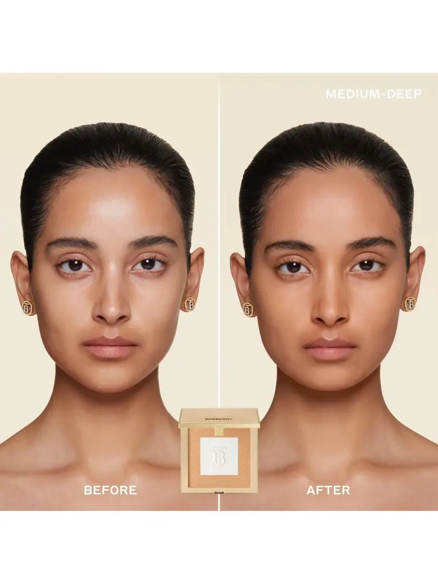 Пудра для фиксации и улучшения макияжа Beyond Wear, 0,39 унции Burberry, 03 Medium Deep — изображение 2 из 10