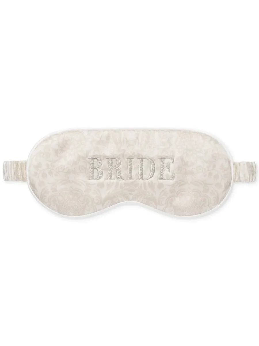 Маска для сна из шелка Pure Silk Bridal Collection Sleeping Mask Slip, Groom — изображение 8 из 15