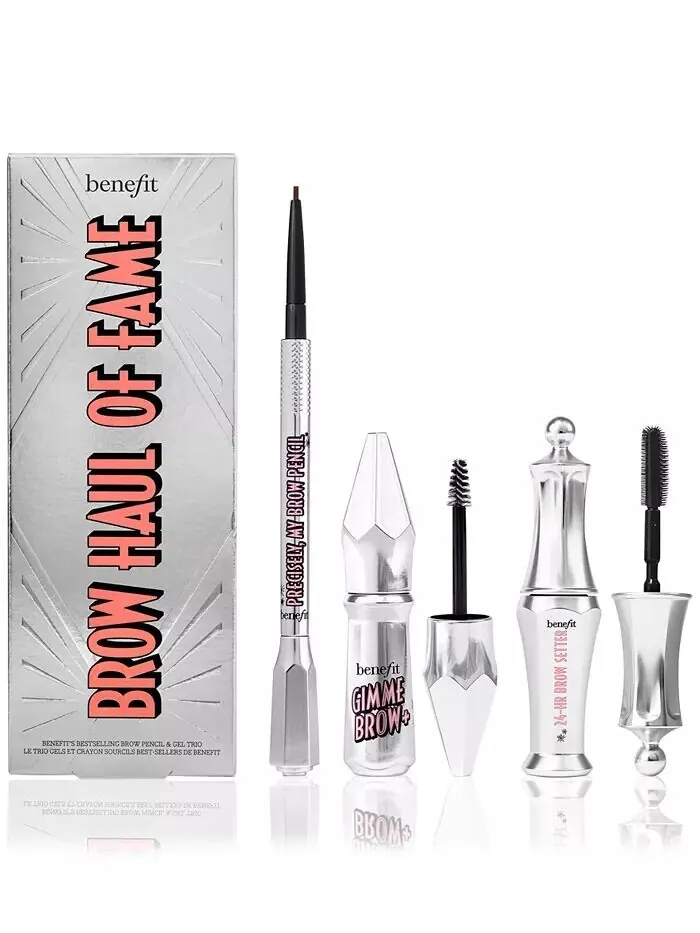 3 шт. Набор карандашей и гелей для бровей Brow Haul of Fame Benefit Cosmetics, цвет Shade 4 — изображение 1 из 5