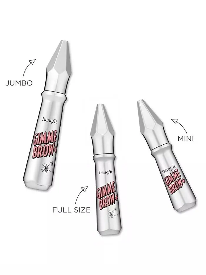 Gimme Brow+ Тонирующий гель для объема бровей Jumbo Benefit Cosmetics, цвет Shade 3 — изображение 7 из 8