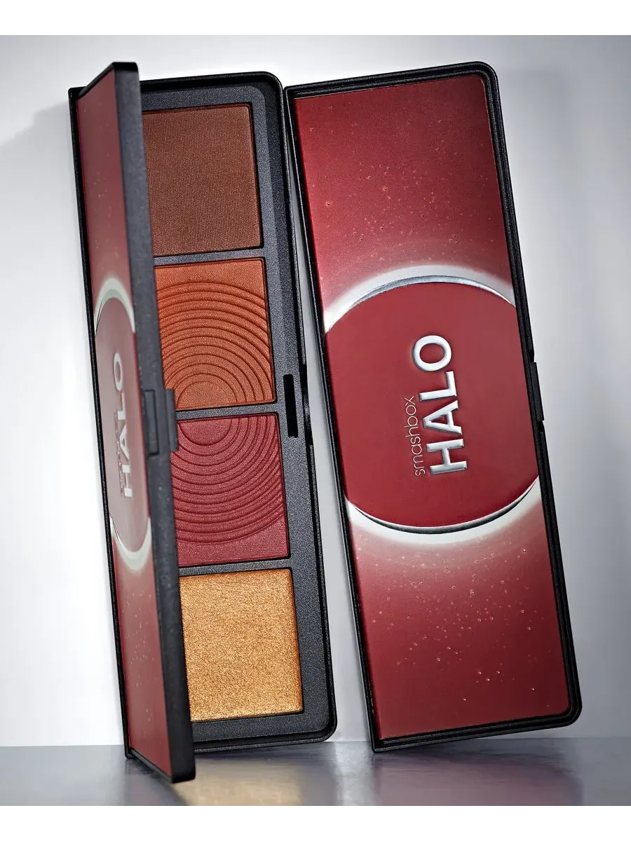 Палетка для лица Halo Sculpt + Glow с витамином Е Smashbox, Berry Saturation — изображение 5 из 8