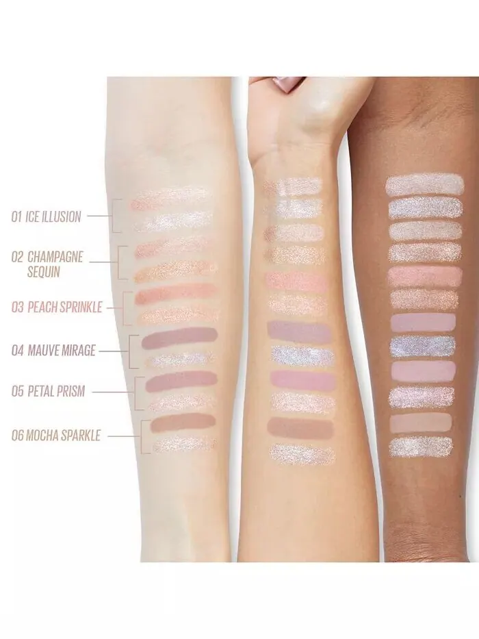 Двусторонние тени для век Wink Dazzle Kaja, цвет Petal Prism — изображение 3 из 14