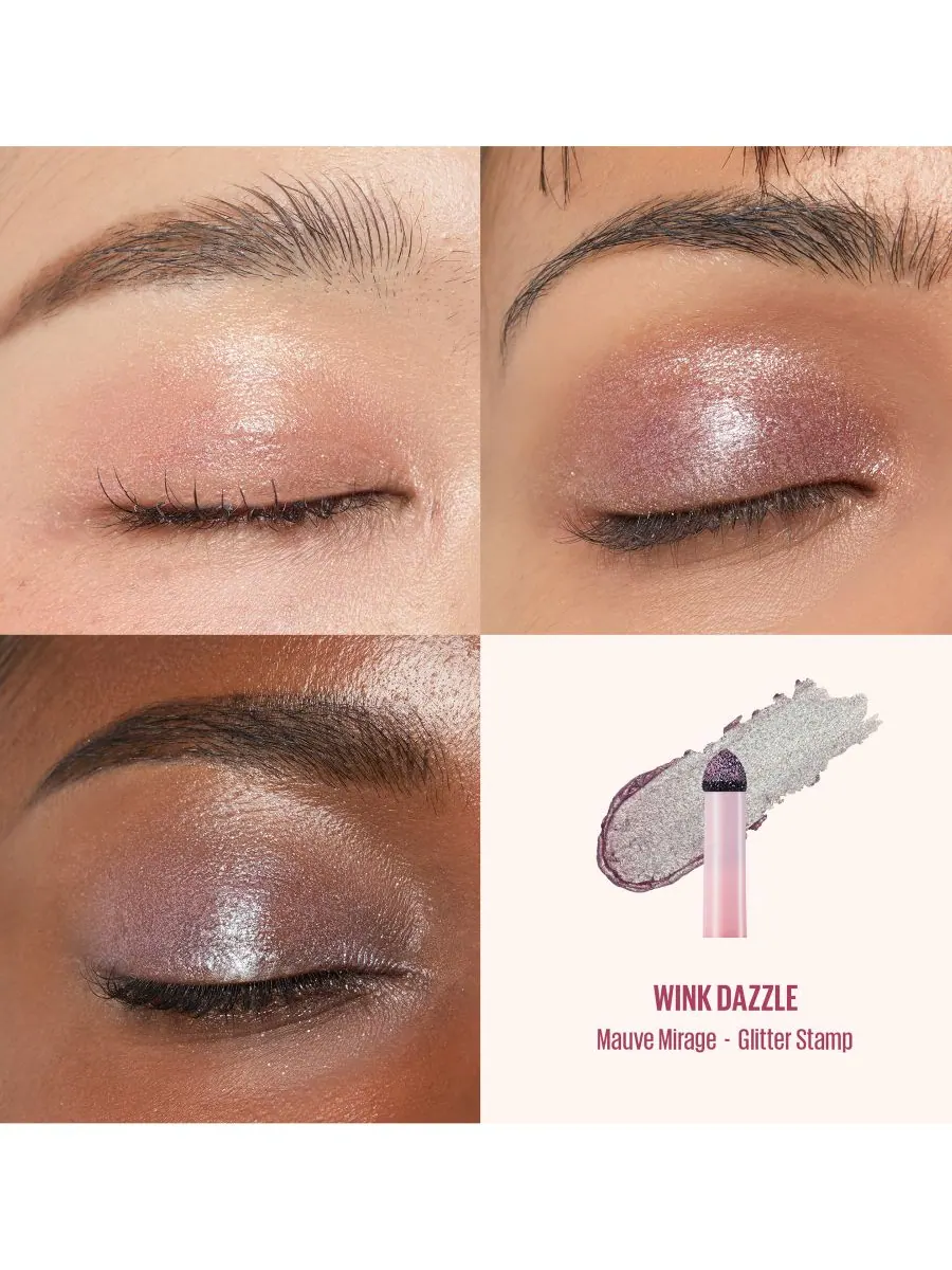 Двусторонний карандаш для теней Wink Dazzle Kaja, цвет mauve mirage — изображение 7 из 10