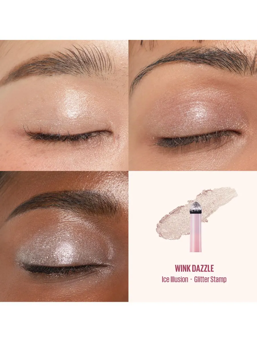 Двусторонний карандаш для теней Wink Dazzle Kaja, цвет ice illusion — изображение 7 из 10