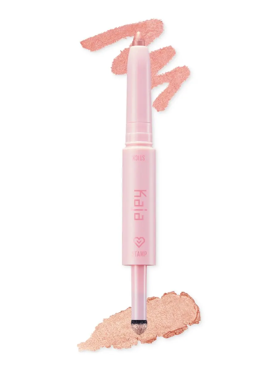 Двусторонний карандаш для теней Wink Dazzle Kaja, цвет peach sprinkle