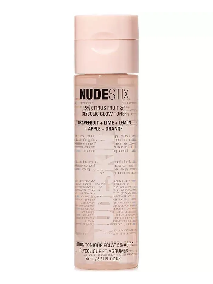 Тоник Nudestix — Для сияния с цитрусовыми и гликолевой кислотой Nudeskin, % — изображение 1 из 9