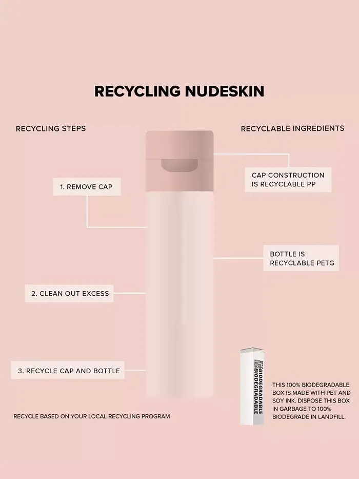 Тоник Nudestix — Для сияния с цитрусовыми и гликолевой кислотой Nudeskin, % — изображение 8 из 9