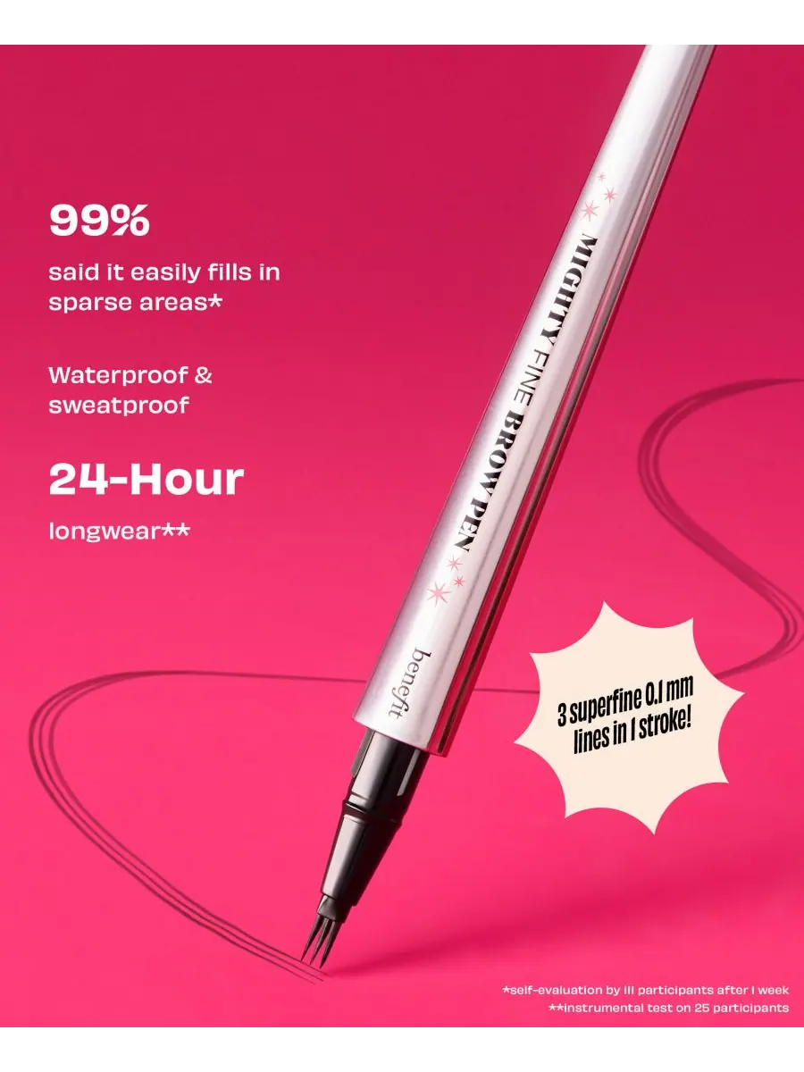 Карандаш для бровей Mighty Fine Benefit Cosmetics, цвет 3 — изображение 6 из 10