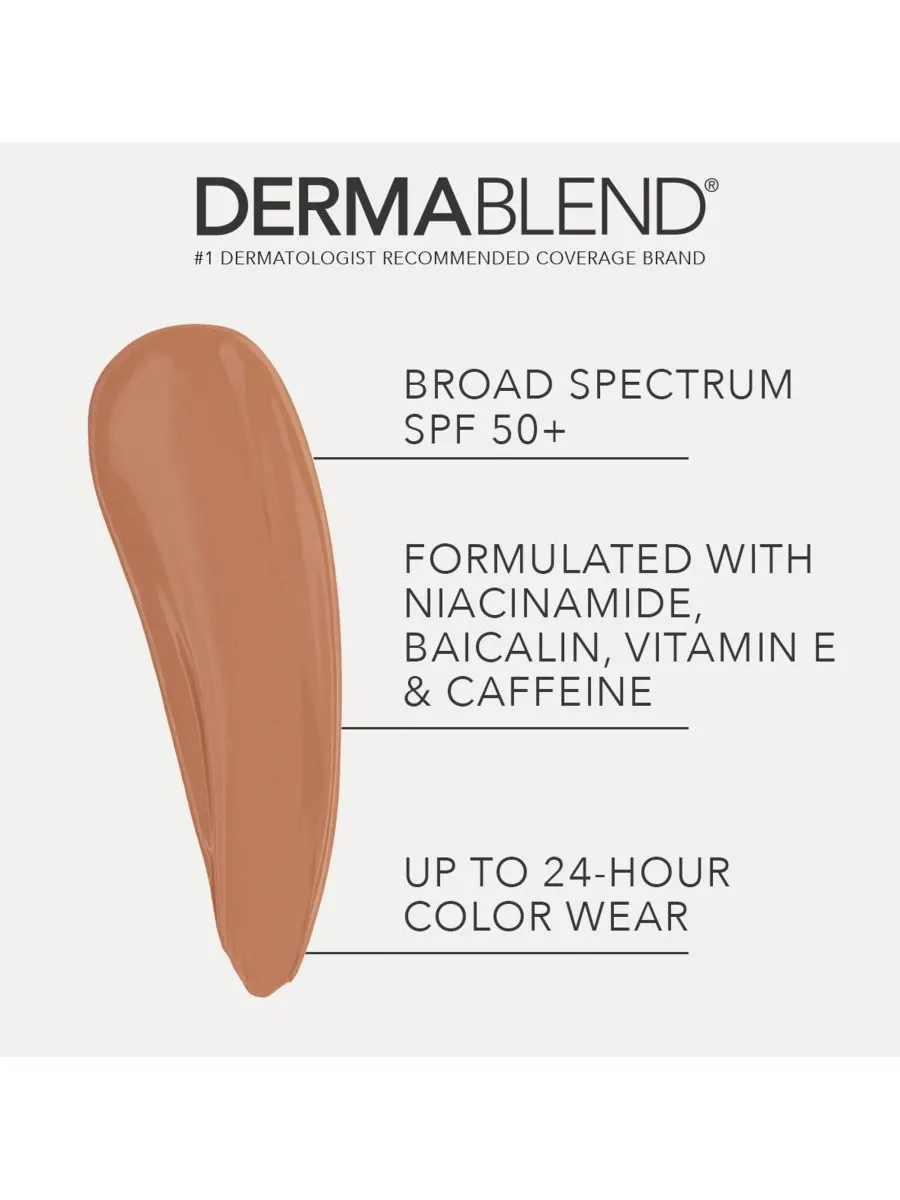 Коррекционный CC-крем с SPF 50 Dermablend, цвет 43n — изображение 4 из 6