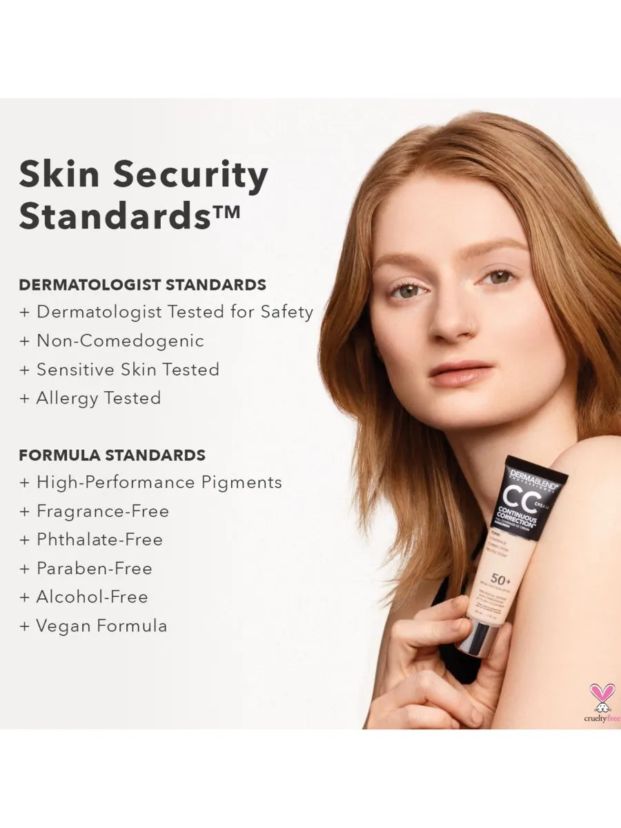 Коррекционный CC-крем с SPF 50 Dermablend, цвет 37n — изображение 6 из 6