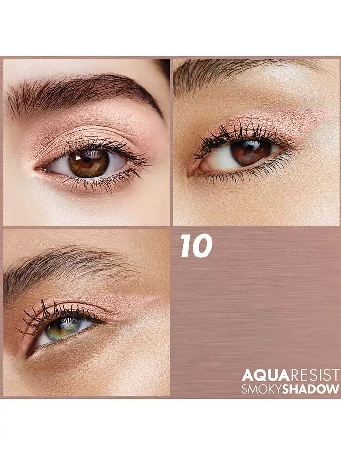Стик для теней Aqua Resist Smoky Shadow Make Up For Ever, цвет 10 - Peony — изображение 2 из 5