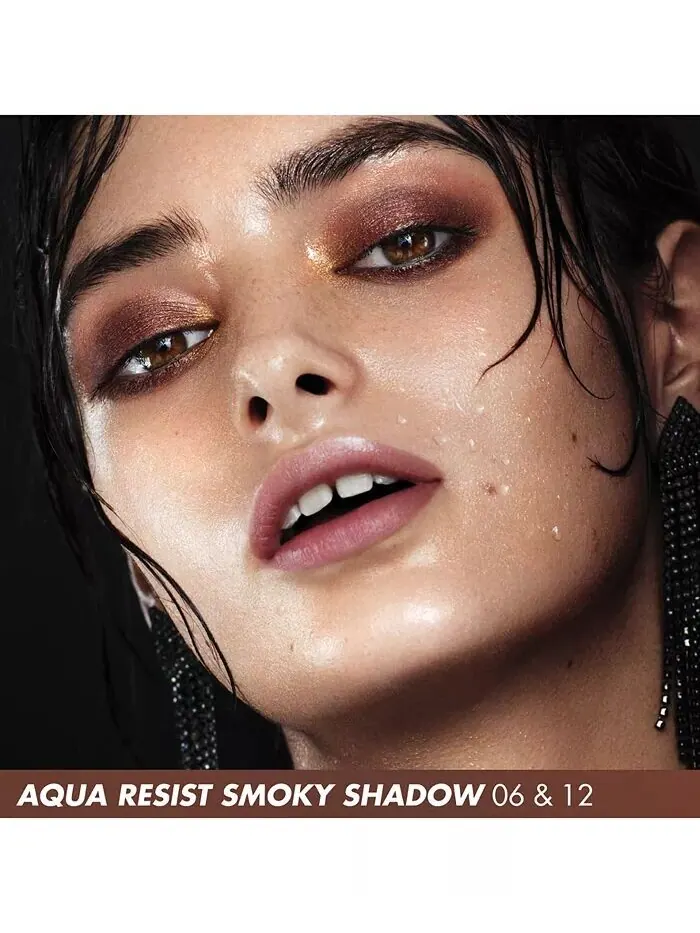 Стик для теней Aqua Resist Smoky Shadow Make Up For Ever, цвет 10 - Peony — изображение 5 из 5