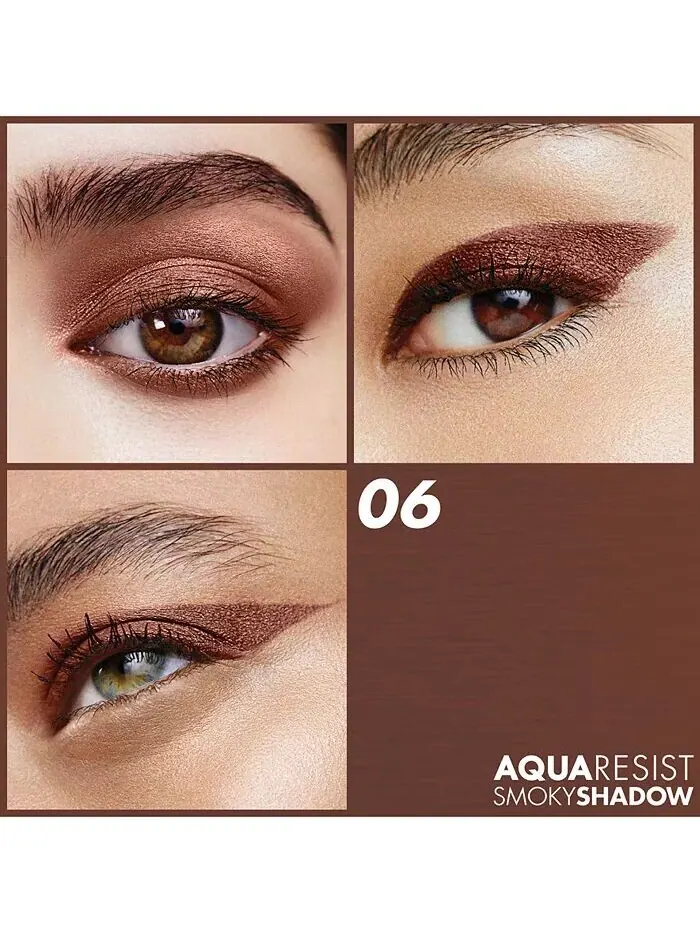 Стик для теней Aqua Resist Smoky Shadow Make Up For Ever, цвет 6 - Earth — изображение 2 из 5