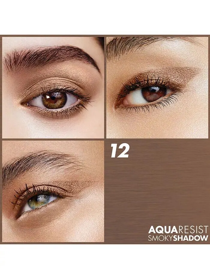 Стик для теней Aqua Resist Smoky Shadow Make Up For Ever, цвет 12 - Sunrise — изображение 2 из 5