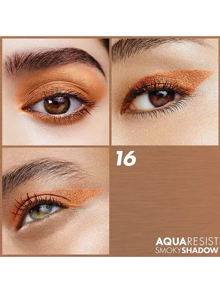 Стик для теней Aqua Resist Smoky Shadow Make Up For Ever, цвет 16 - Copper — изображение 2 из 5