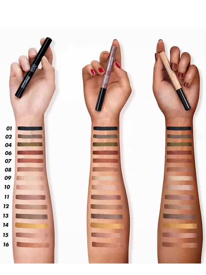 Стик для теней Aqua Resist Smoky Shadow Make Up For Ever, цвет 16 - Copper — изображение 3 из 5