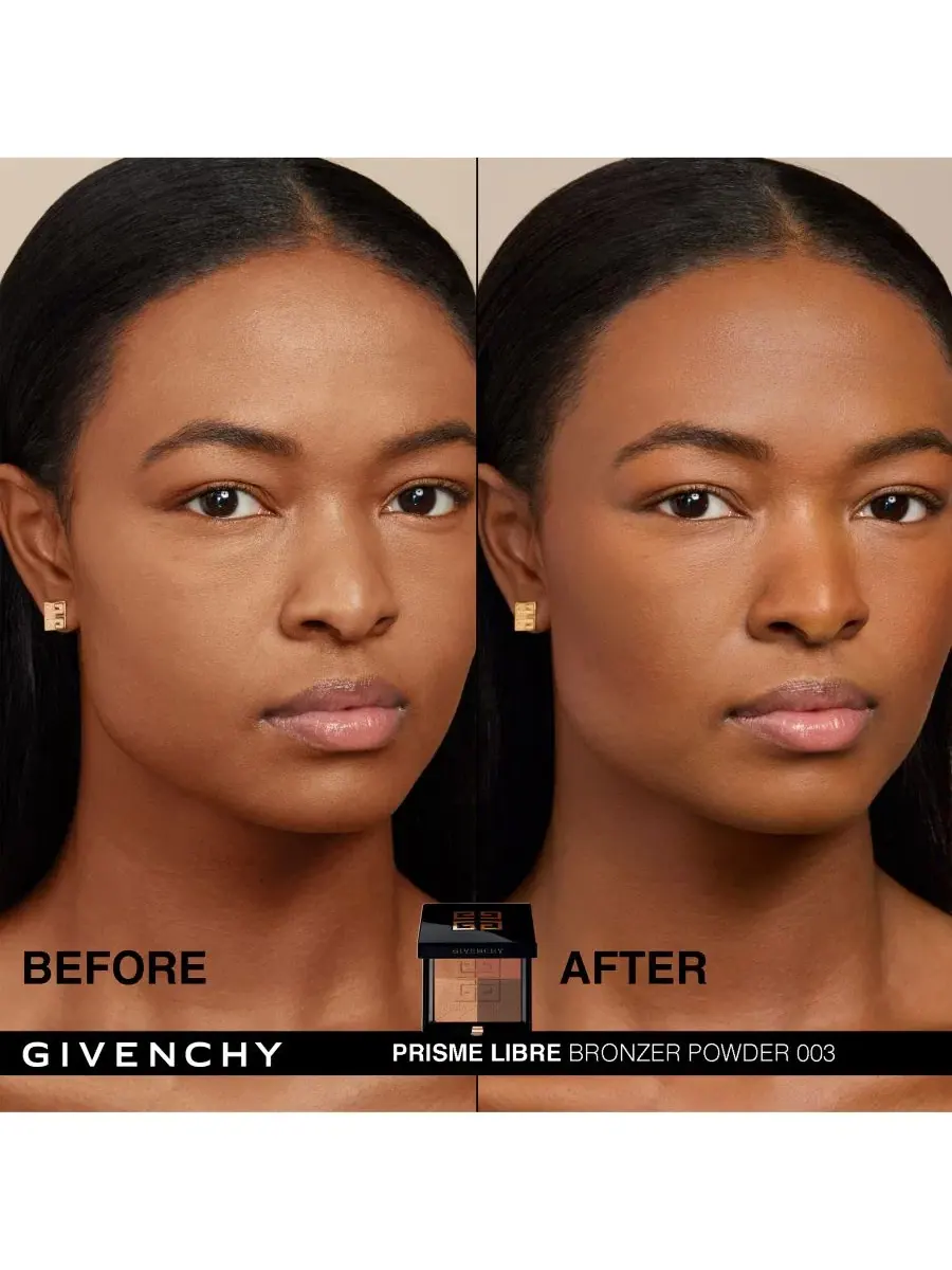 Пудра-бронзер матовая Givenchy Prisme Libre 4-Color, H003: Organza Bronzé — изображение 6 из 10