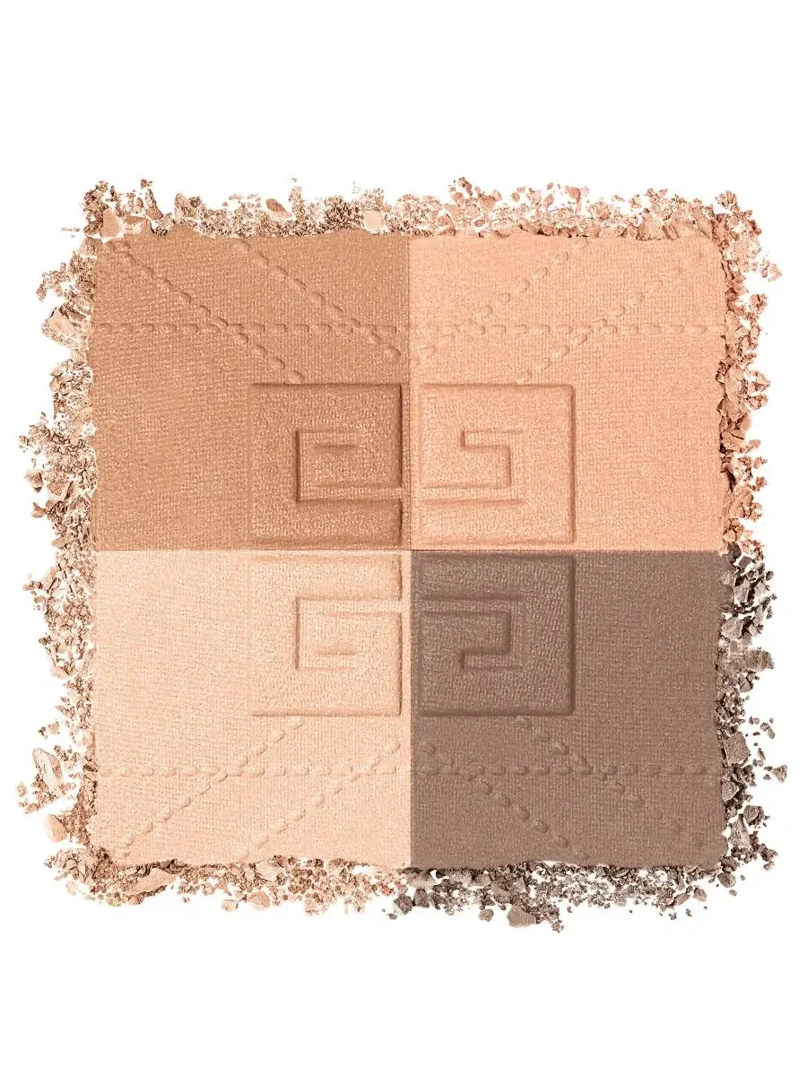 Пудра-бронзер компактная 4 цвета Prisme Libre Organza Bronzé Givenchy, H001: Mousseline Bronzée — изображение 3 из 10