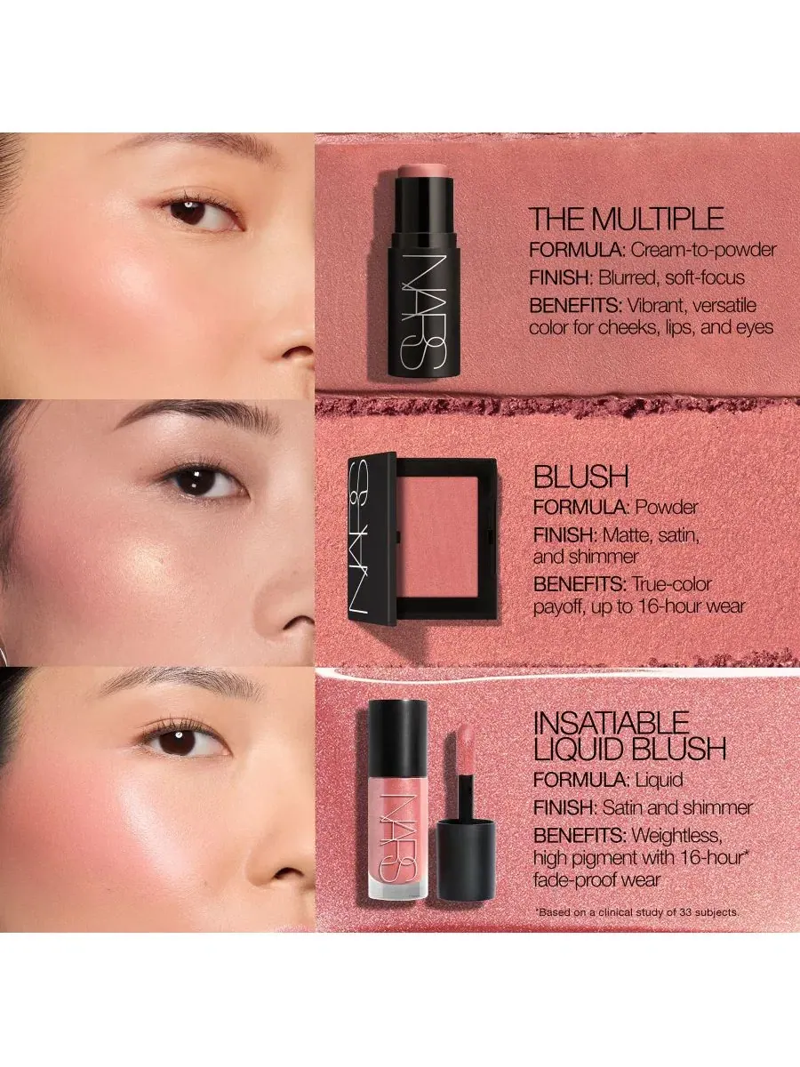 Жидкие румяна NARS Insatiable, 0,3 унции, Que Calor — изображение 9 из 13