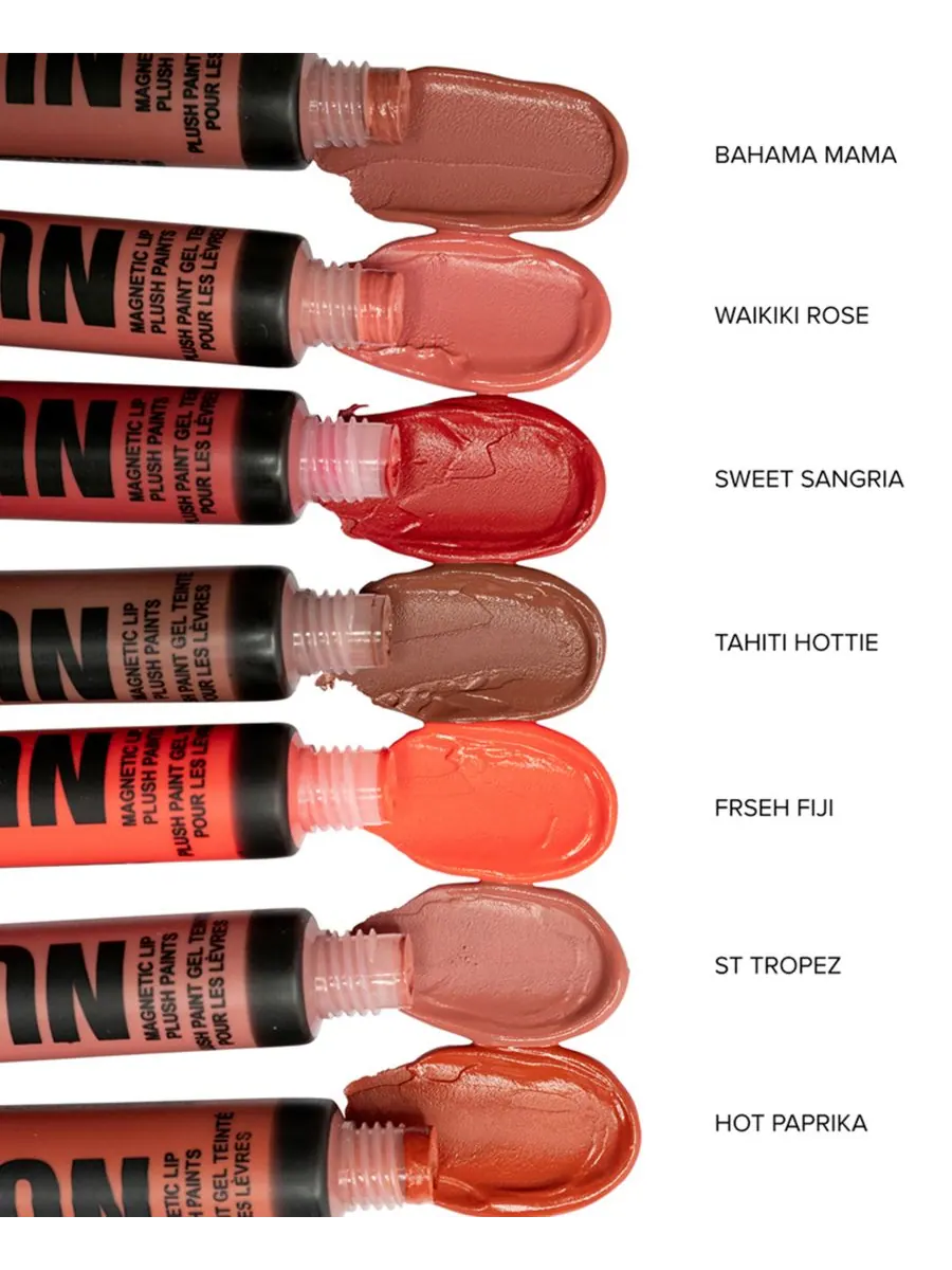 Магнитная плюшевая краска для губ NUDESTIX, цвет hot paprika — изображение 5 из 5