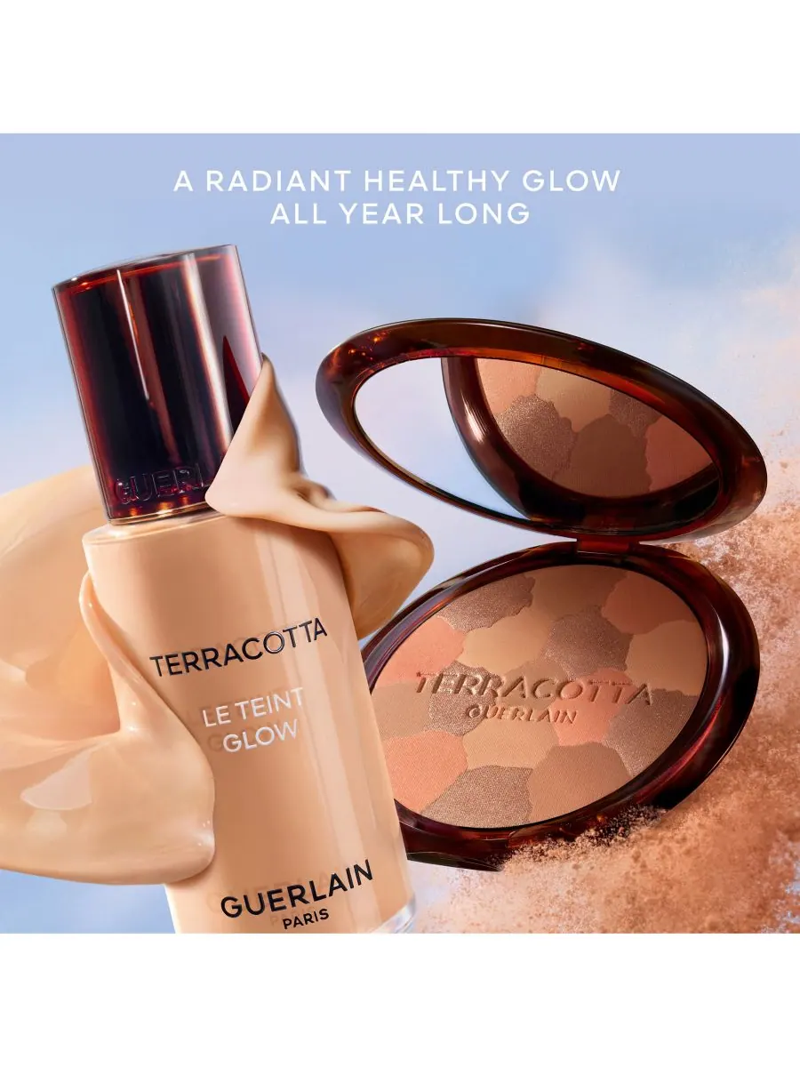 Сменный блок бронзера Terracotta Light Healthy Glow GUERLAIN, цвет medium cool — изображение 10 из 10