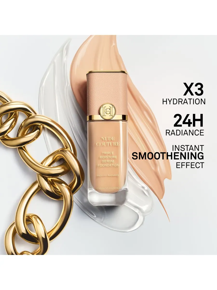 Тональная сыворотка Nude Couture Triple Moisture Carolina Herrera, цвет m320 — изображение 8 из 10